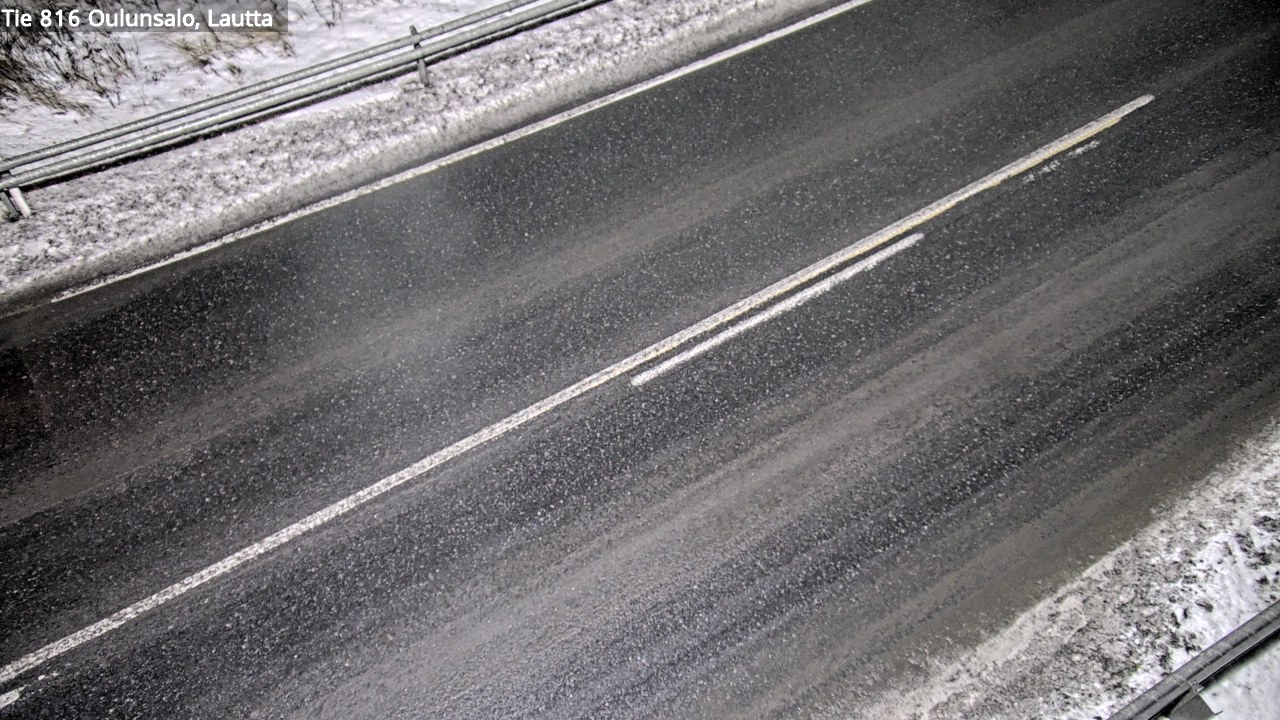 Weather Camera Image Väg 816 Uleåsalo, Oulu, Pohjois-Pohjanmaa