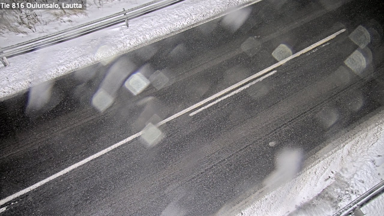 Weather Camera Image Väg 816 Uleåsalo, Oulu, Pohjois-Pohjanmaa