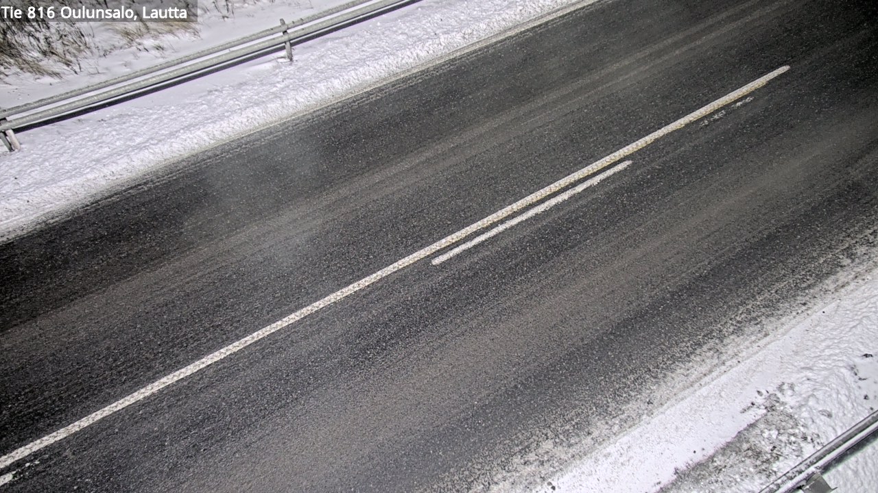 Weather Camera Image Väg 816 Uleåsalo, Oulu, Pohjois-Pohjanmaa
