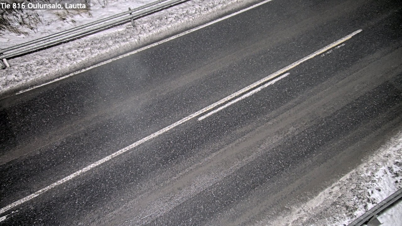 Weather Camera Image Väg 816 Uleåsalo, Oulu, Pohjois-Pohjanmaa