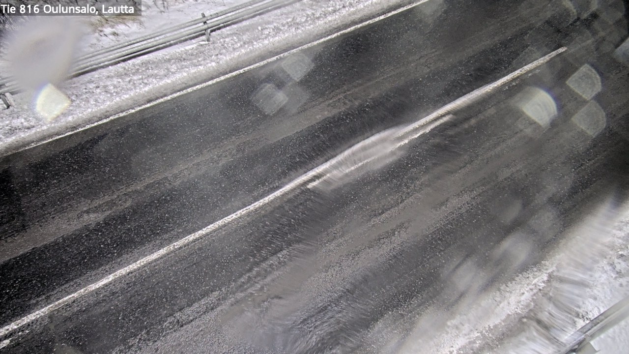 Weather Camera Image Väg 816 Uleåsalo, Oulu, Pohjois-Pohjanmaa