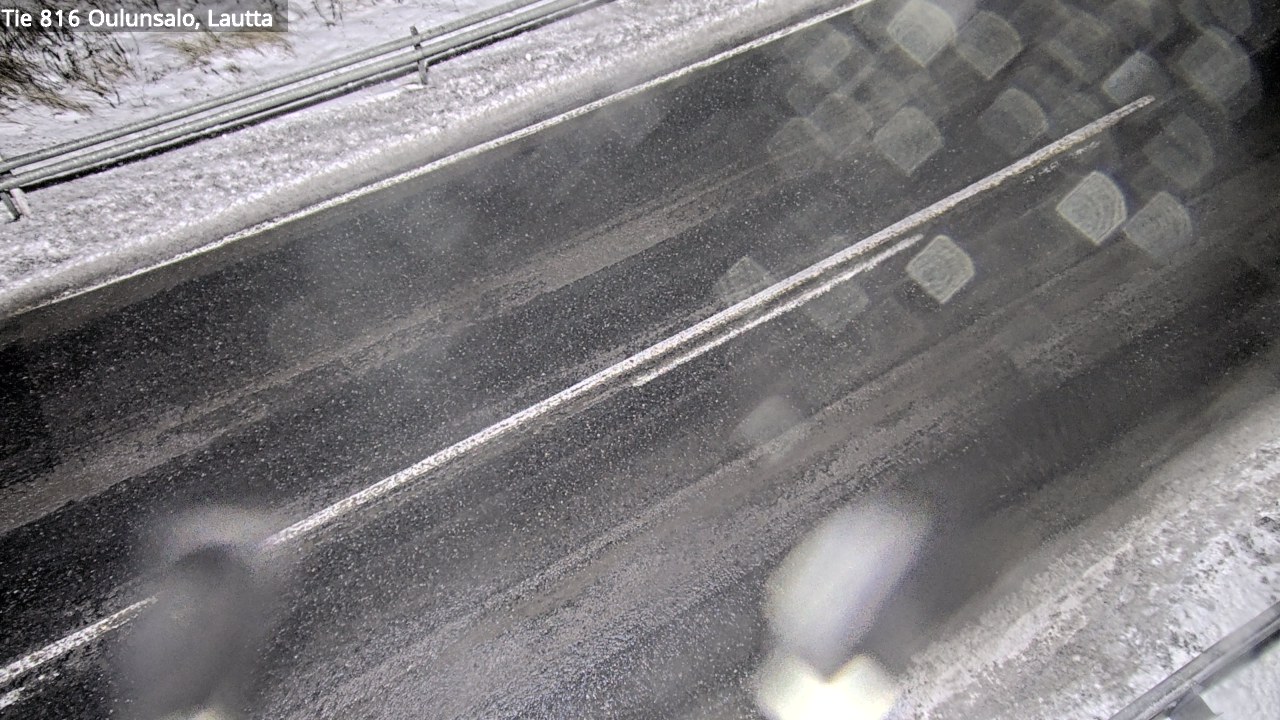 Weather Camera Image Väg 816 Uleåsalo, Oulu, Pohjois-Pohjanmaa