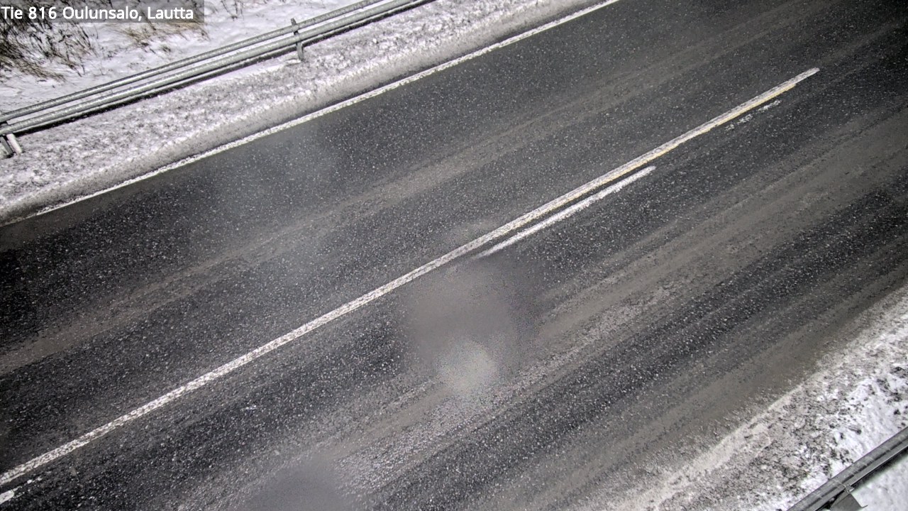 Weather Camera Image Väg 816 Uleåsalo, Oulu, Pohjois-Pohjanmaa