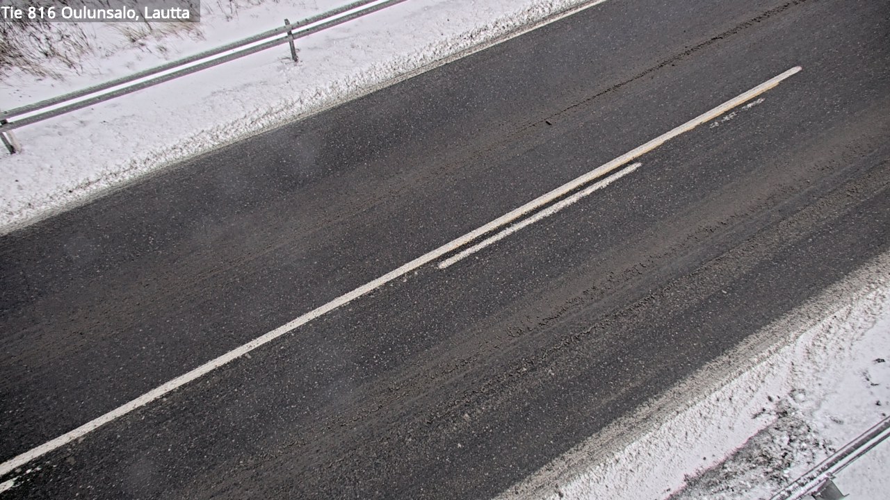 Weather Camera Image Väg 816 Uleåsalo, Oulu, Pohjois-Pohjanmaa