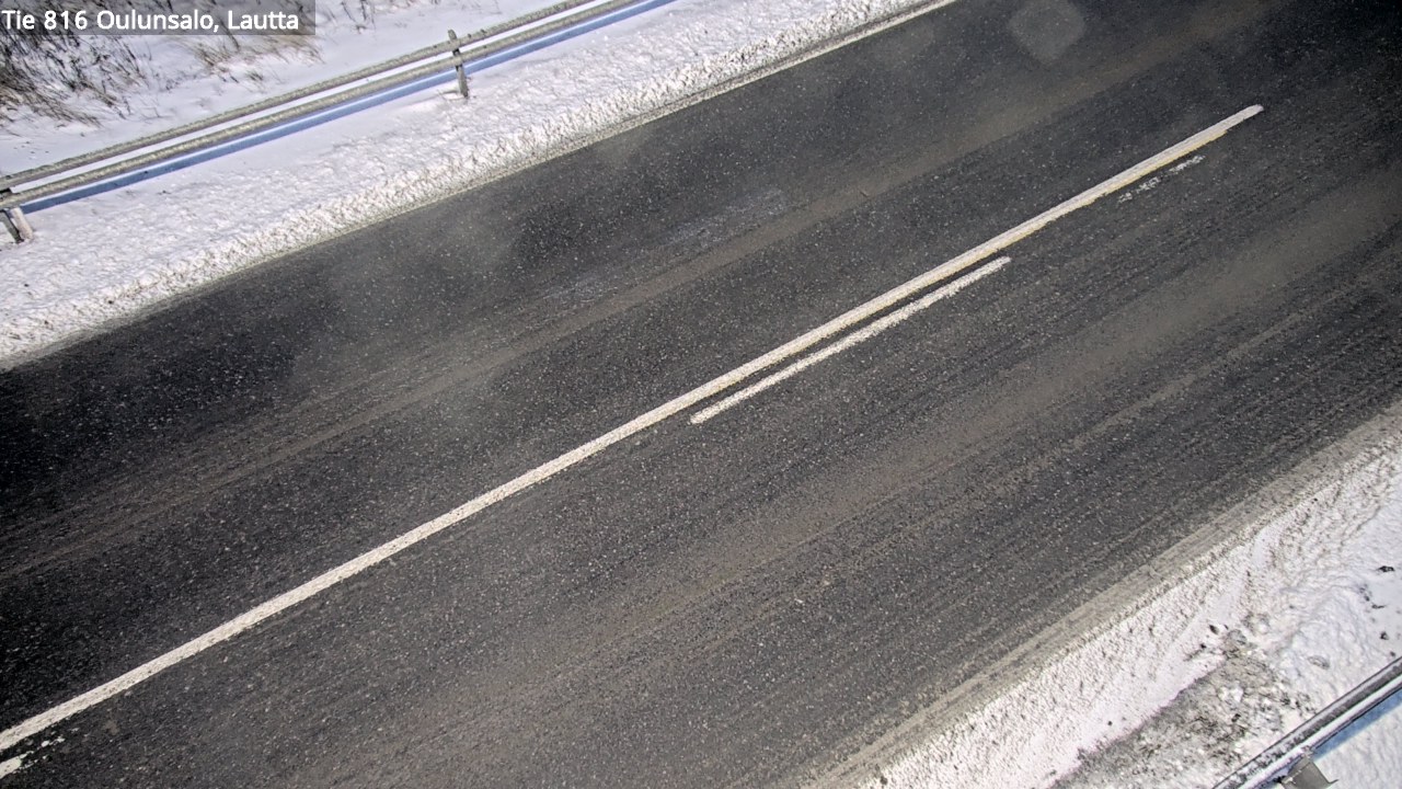 Weather Camera Image Väg 816 Uleåsalo, Oulu, Pohjois-Pohjanmaa