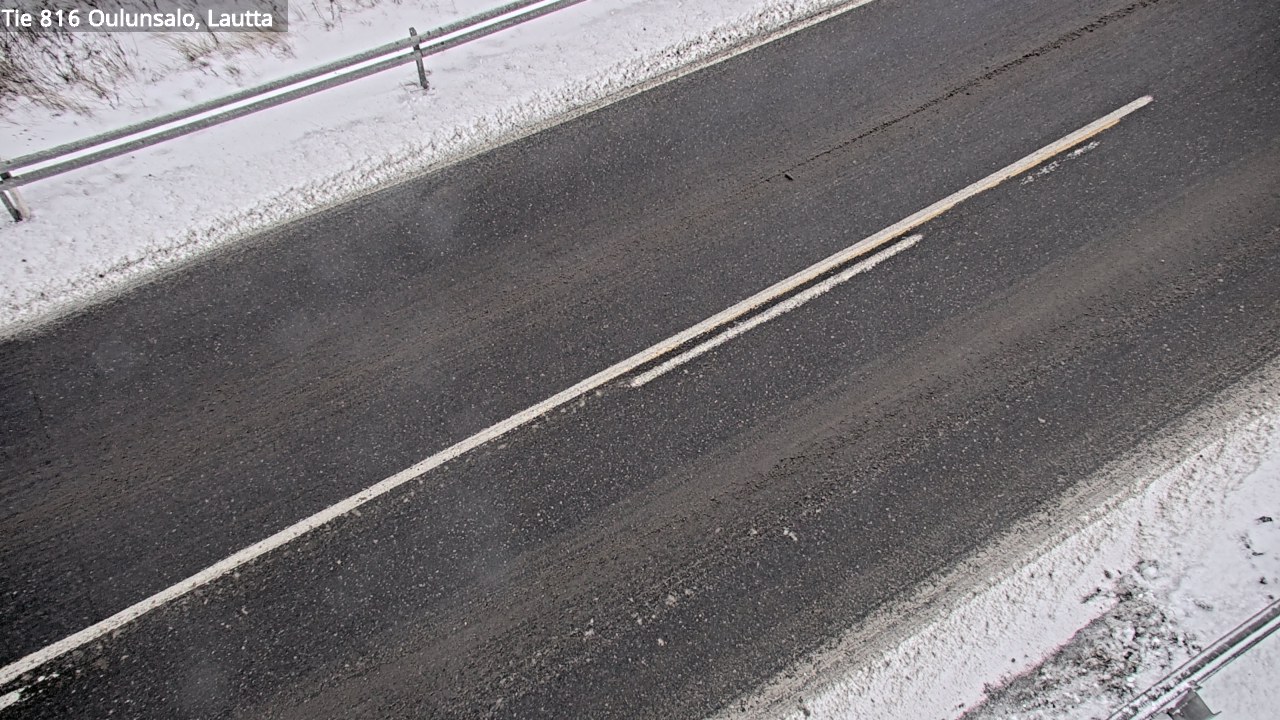 Weather Camera Image Väg 816 Uleåsalo, Oulu, Pohjois-Pohjanmaa