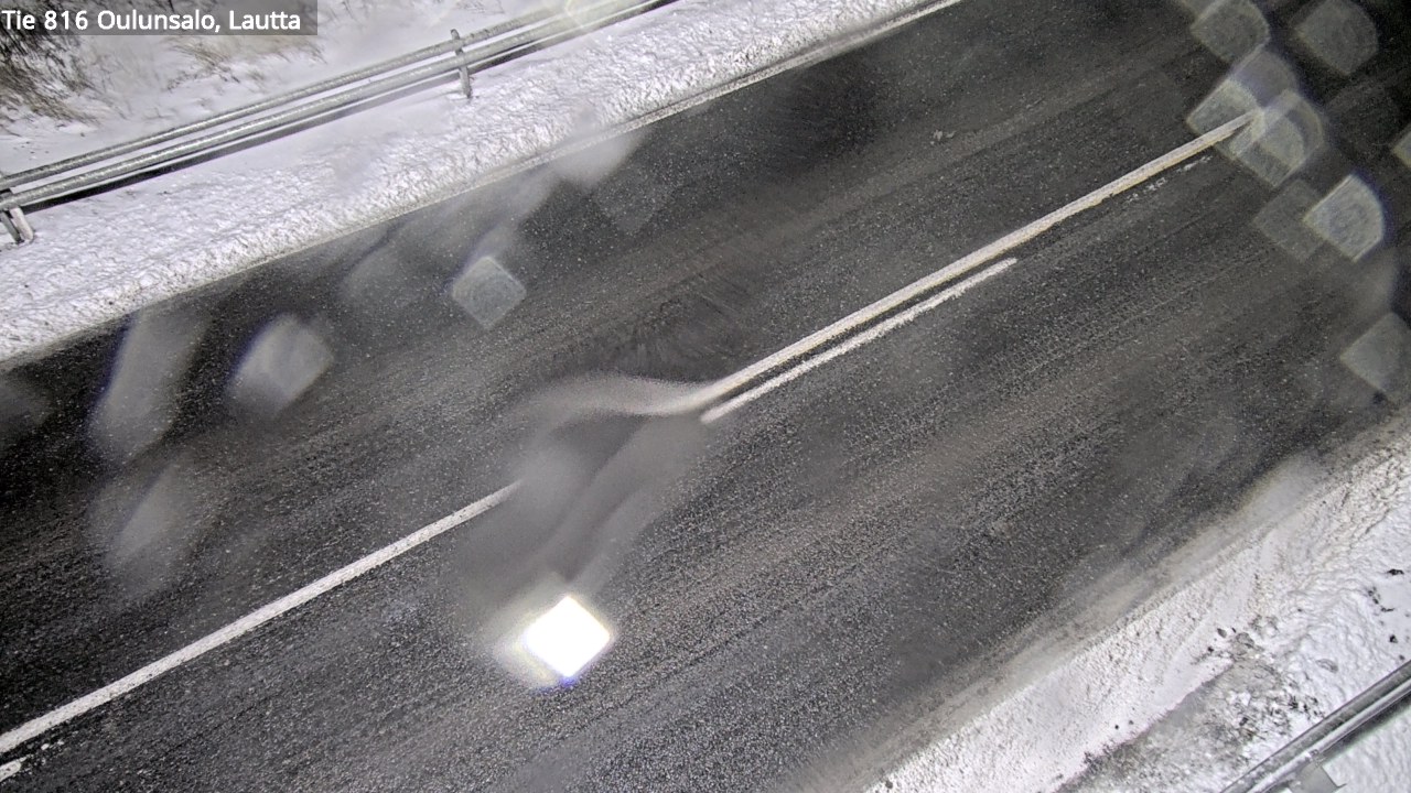 Weather Camera Image Väg 816 Uleåsalo, Oulu, Pohjois-Pohjanmaa