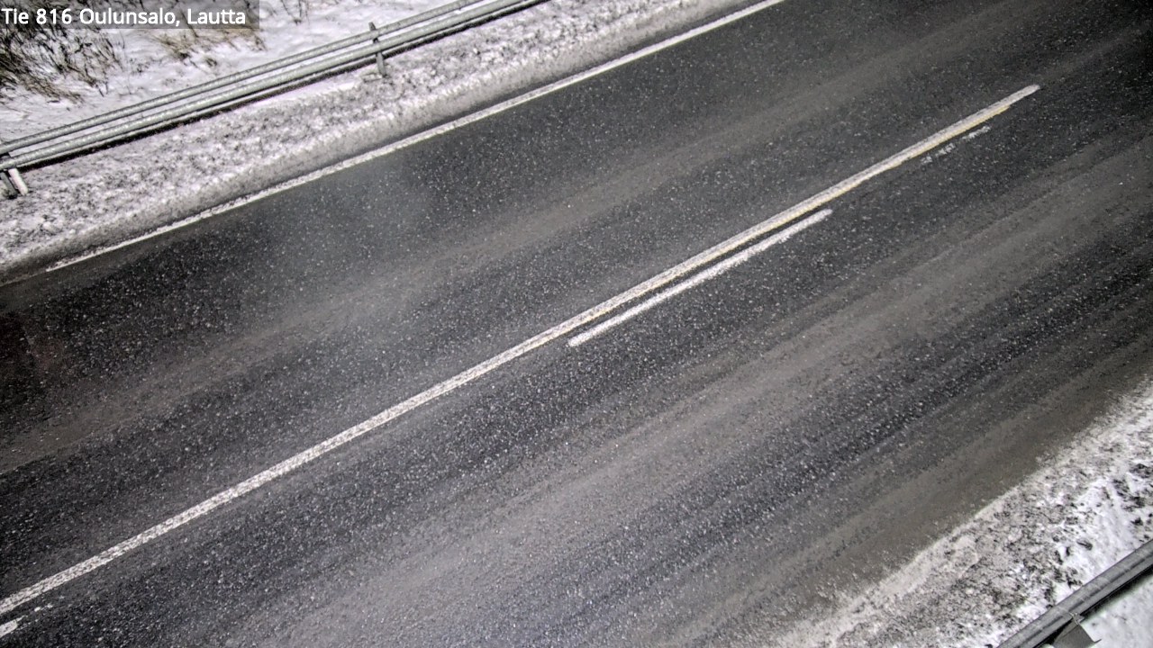 Weather Camera Image Väg 816 Uleåsalo, Oulu, Pohjois-Pohjanmaa