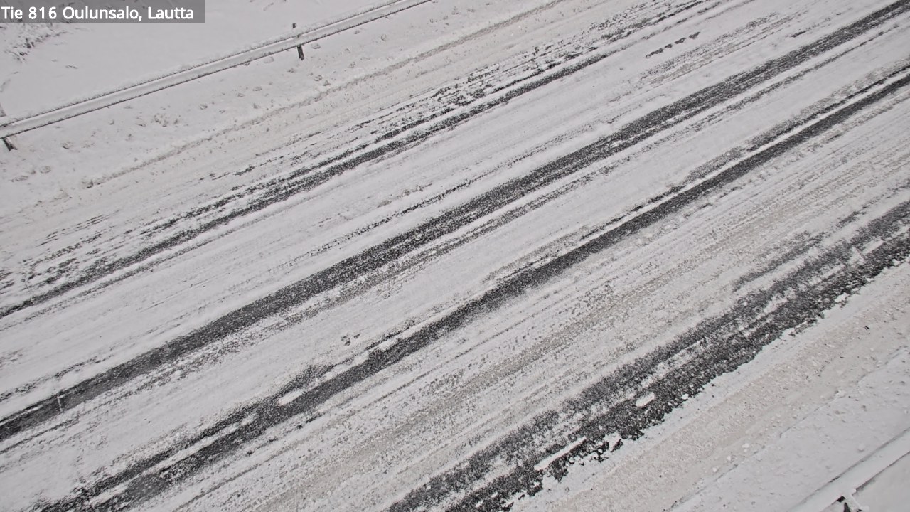 Weather Camera Image Road 816 Oulunsalo, Oulu, Pohjois-Pohjanmaa