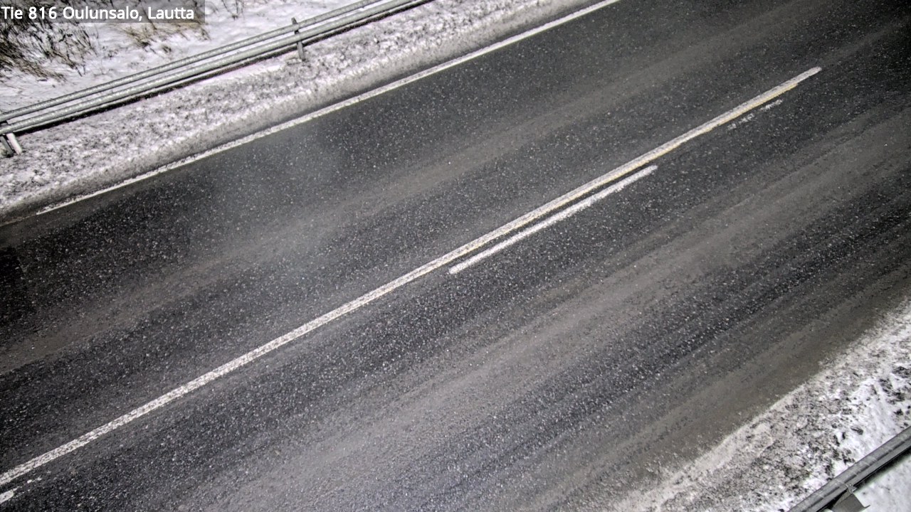 Weather Camera Image Väg 816 Uleåsalo, Oulu, Pohjois-Pohjanmaa