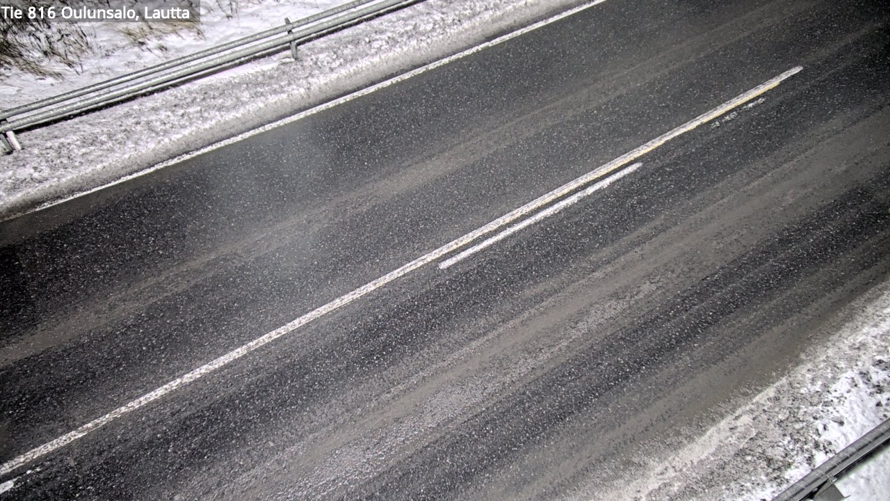 Weather Camera Image Väg 816 Uleåsalo, Oulu, Pohjois-Pohjanmaa