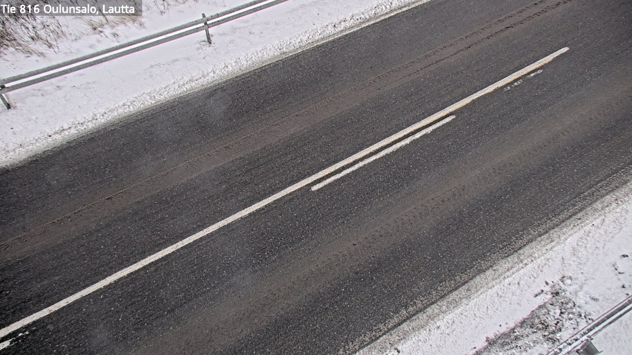 Weather Camera Image Väg 816 Uleåsalo, Oulu, Pohjois-Pohjanmaa