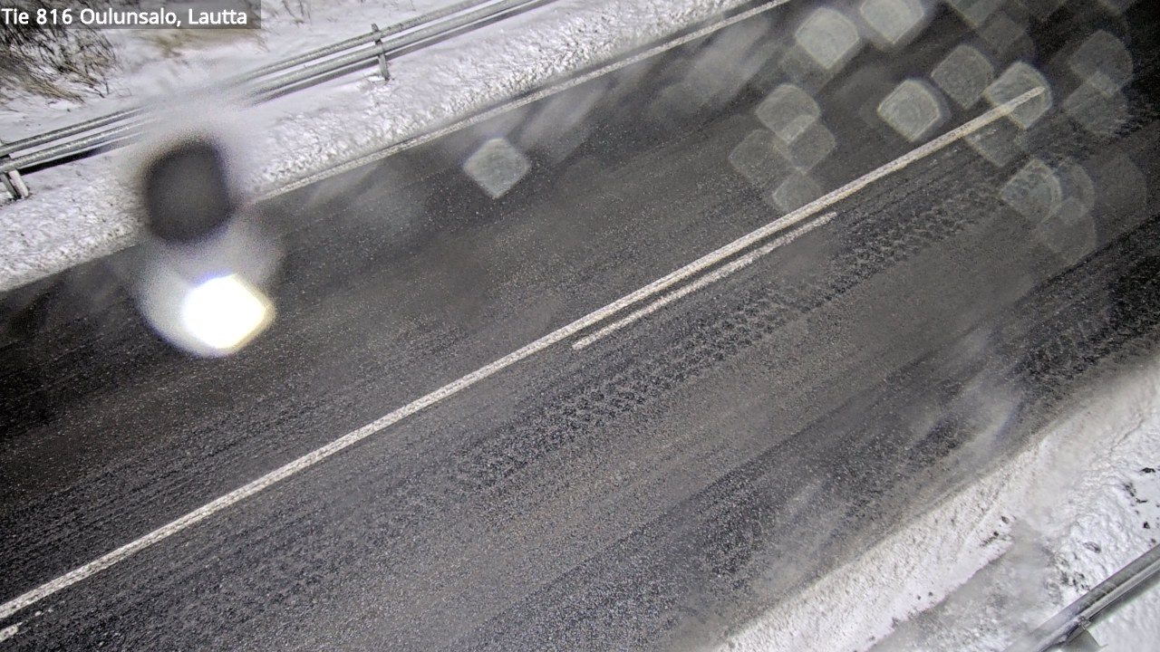 Weather Camera Image Väg 816 Uleåsalo, Oulu, Pohjois-Pohjanmaa