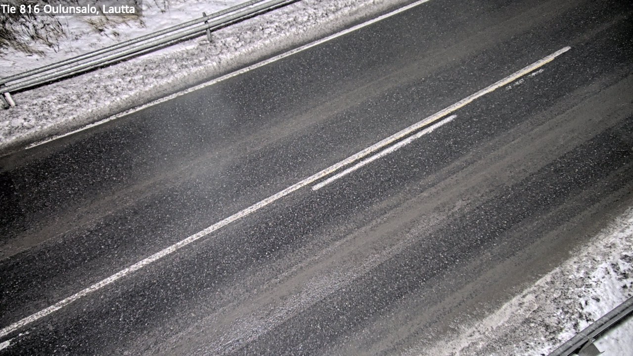 Weather Camera Image Väg 816 Uleåsalo, Oulu, Pohjois-Pohjanmaa