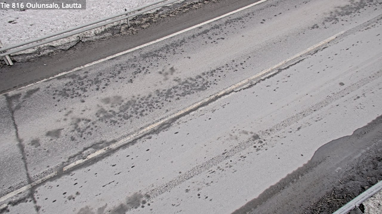 Weather Camera Image Väg 816 Uleåsalo, Oulu, Pohjois-Pohjanmaa