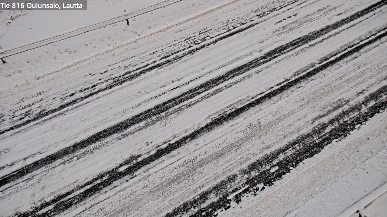 Weather Camera Image Road 816 Oulunsalo, Oulu, Pohjois-Pohjanmaa