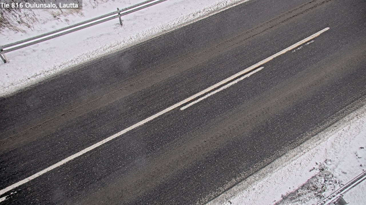 Weather Camera Image Väg 816 Uleåsalo, Oulu, Pohjois-Pohjanmaa