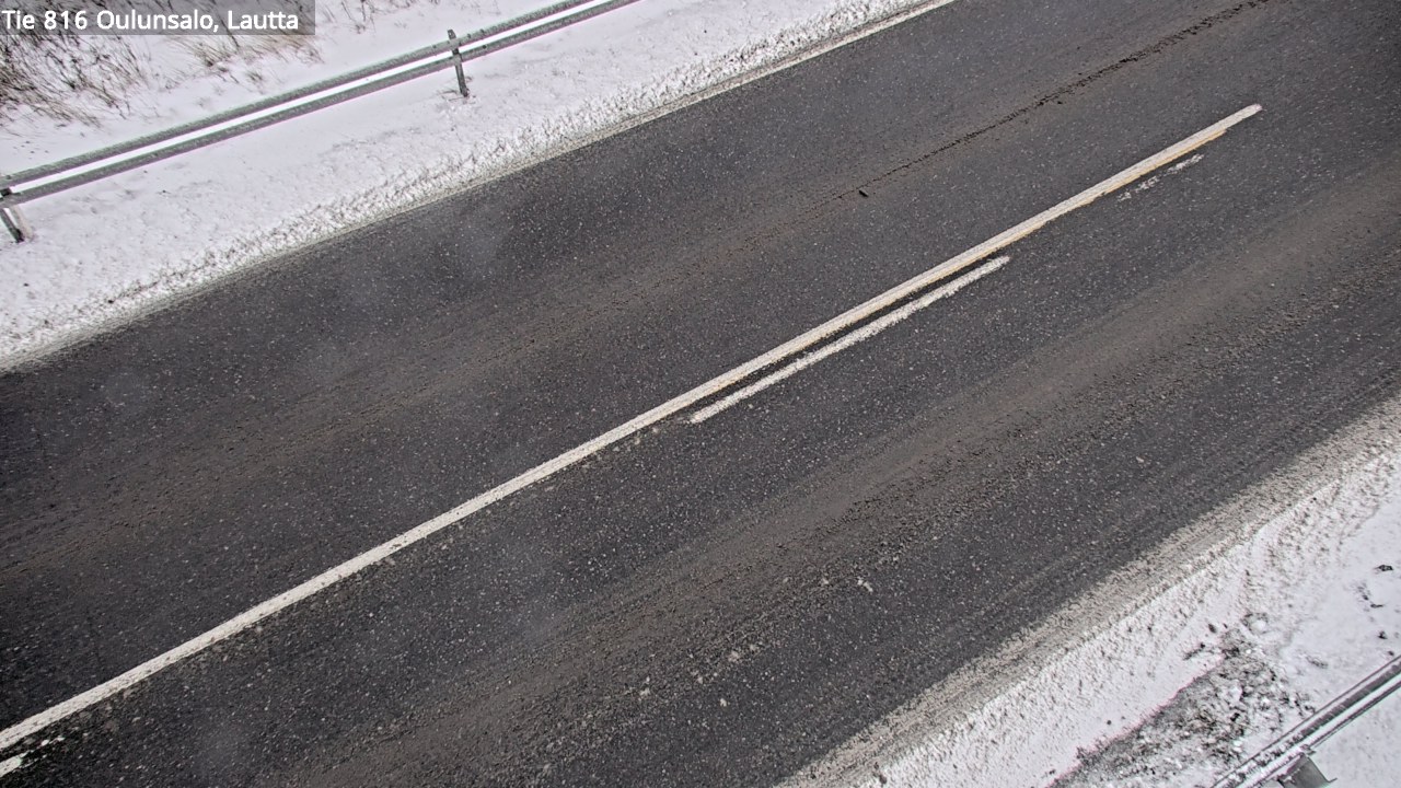 Weather Camera Image Väg 816 Uleåsalo, Oulu, Pohjois-Pohjanmaa