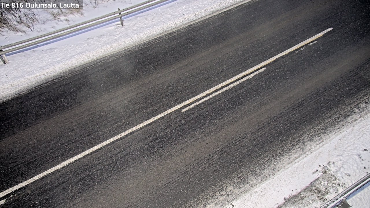Weather Camera Image Väg 816 Uleåsalo, Oulu, Pohjois-Pohjanmaa