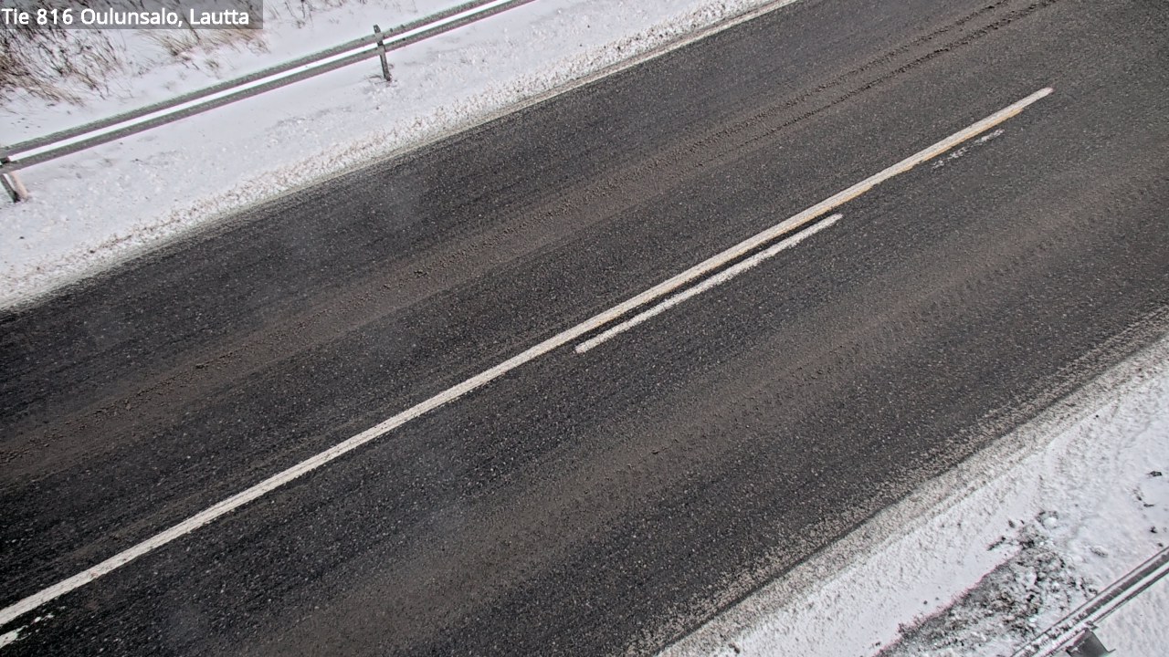 Weather Camera Image Väg 816 Uleåsalo, Oulu, Pohjois-Pohjanmaa