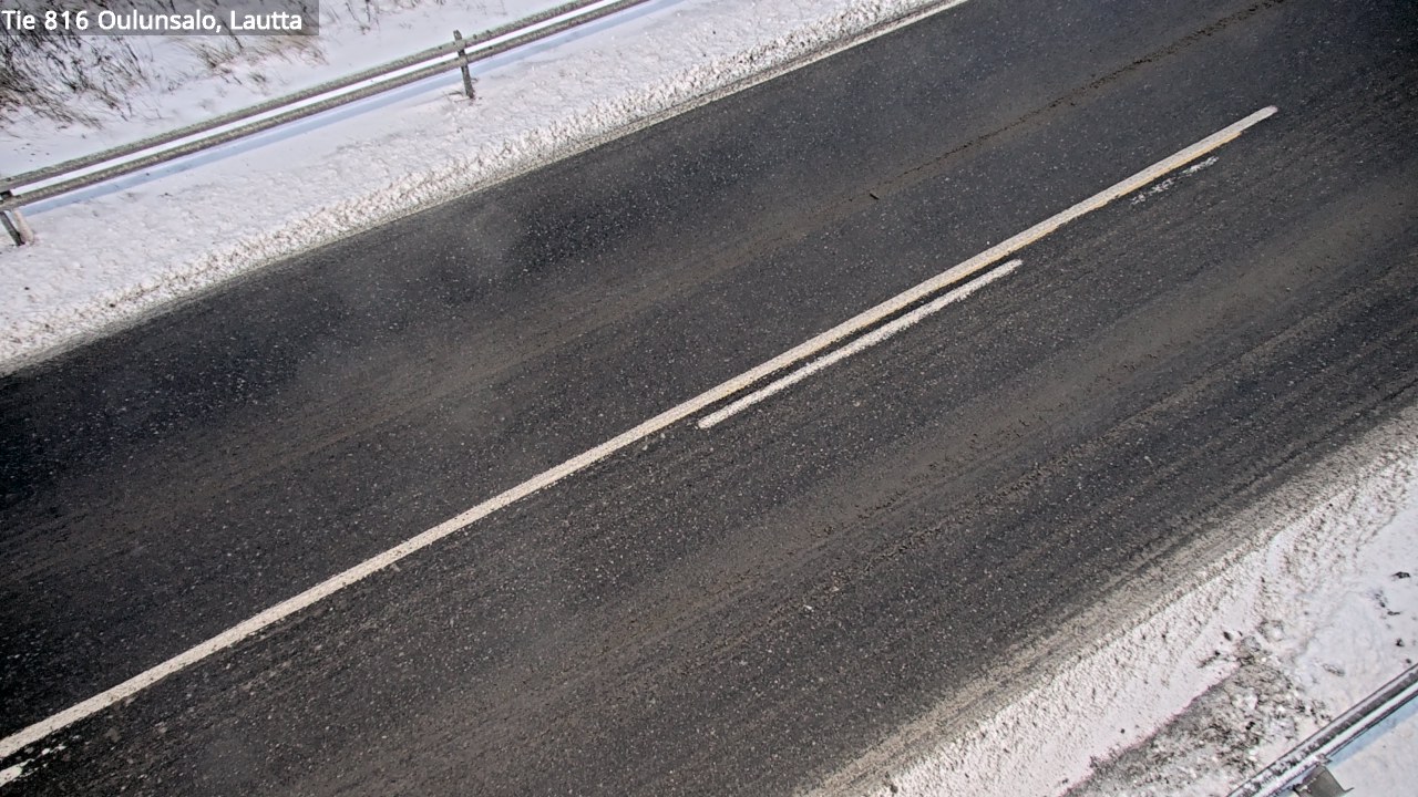 Weather Camera Image Väg 816 Uleåsalo, Oulu, Pohjois-Pohjanmaa