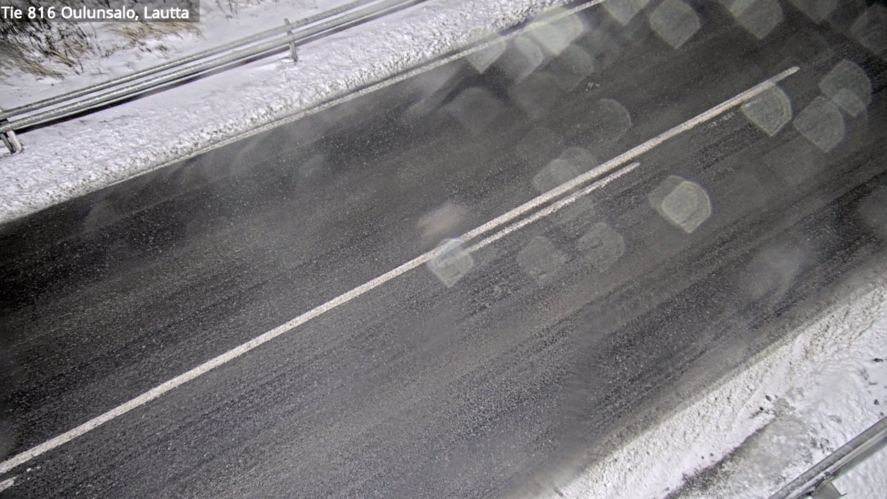 Weather Camera Image Väg 816 Uleåsalo, Oulu, Pohjois-Pohjanmaa
