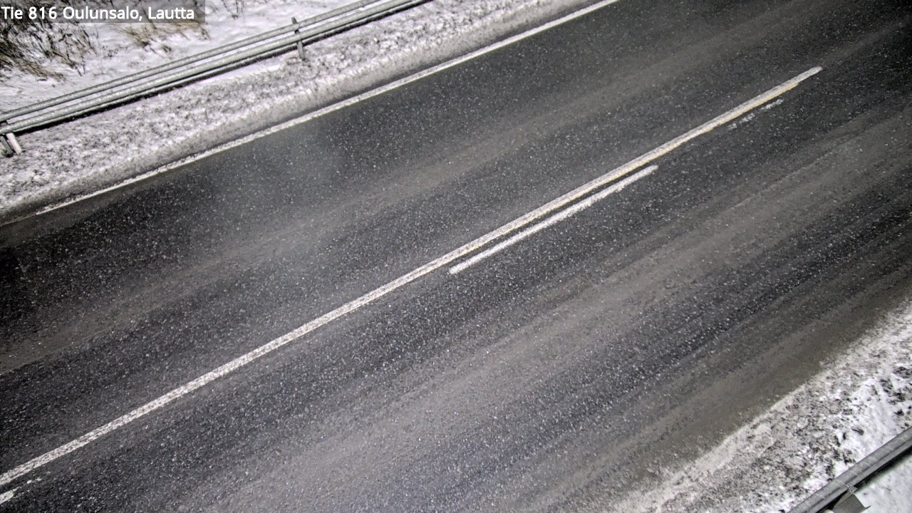 Weather Camera Image Väg 816 Uleåsalo, Oulu, Pohjois-Pohjanmaa