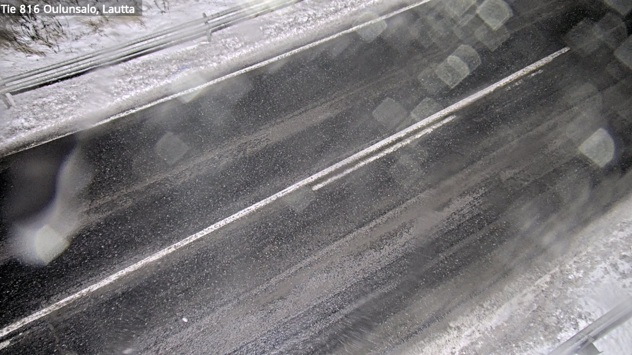 Weather Camera Image Väg 816 Uleåsalo, Oulu, Pohjois-Pohjanmaa