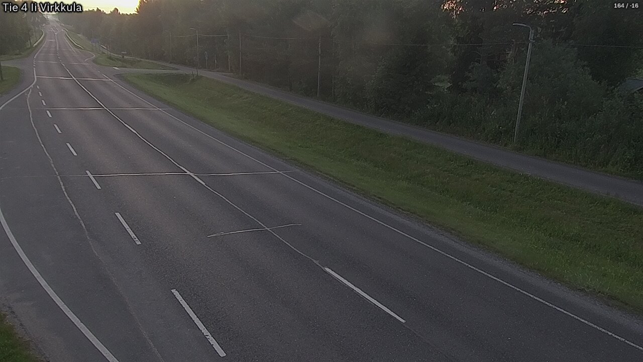 Weather Camera Image Väg 4 Ijo, Virkkula, Ii, Pohjois-Pohjanmaa