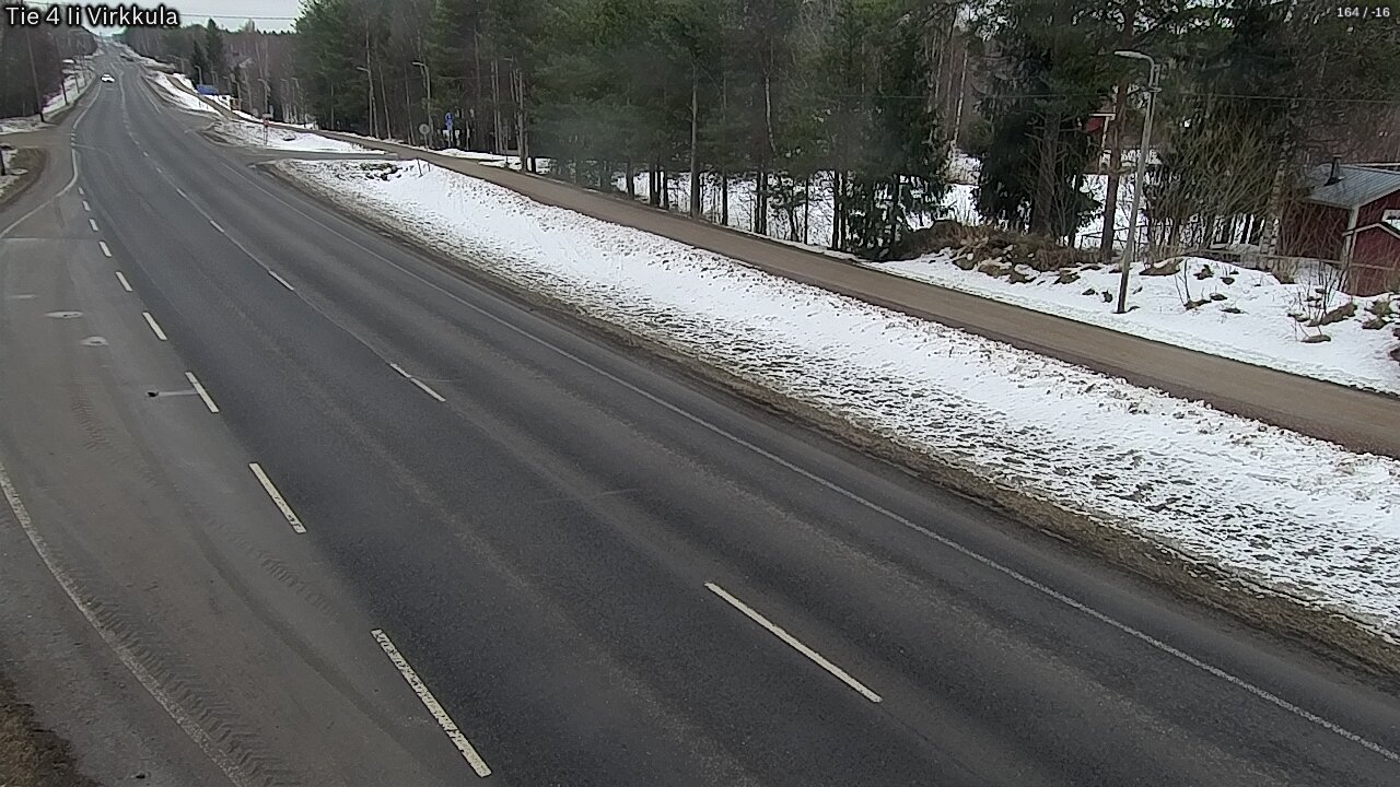 Weather Camera Image Road 4 Ii, Virkkula, Ii, Pohjois-Pohjanmaa