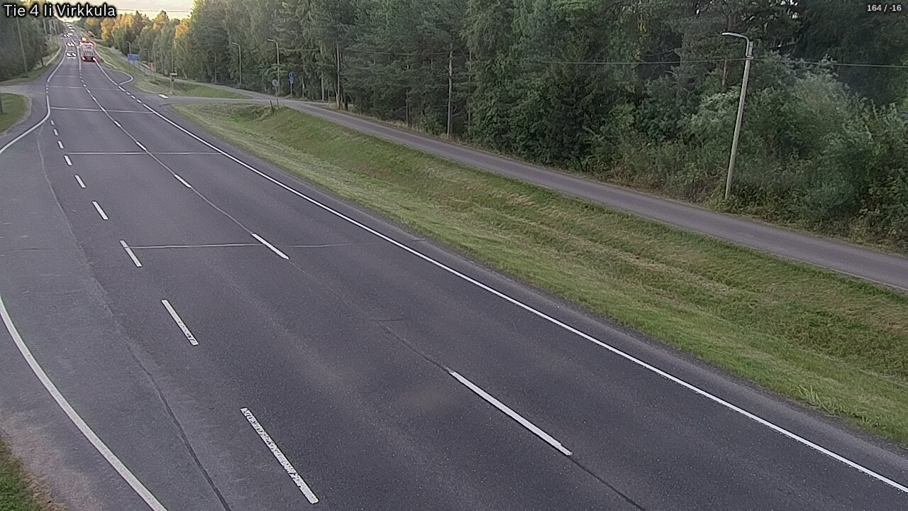Weather Camera Image Väg 4 Ijo, Virkkula, Ii, Pohjois-Pohjanmaa