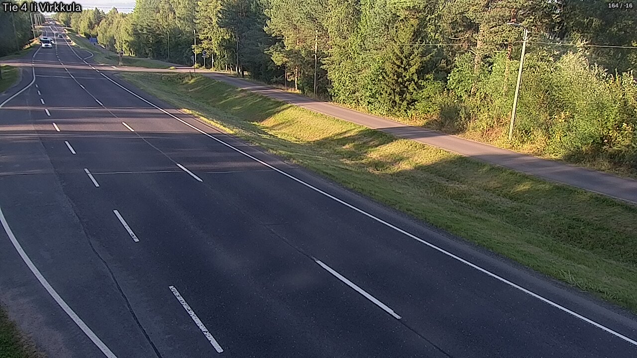 Weather Camera Image Väg 4 Ijo, Virkkula, Ii, Pohjois-Pohjanmaa