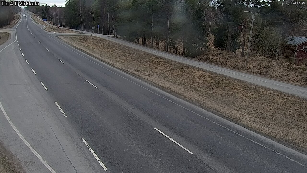 Weather Camera Image Väg 4 Ijo, Virkkula, Ii, Pohjois-Pohjanmaa
