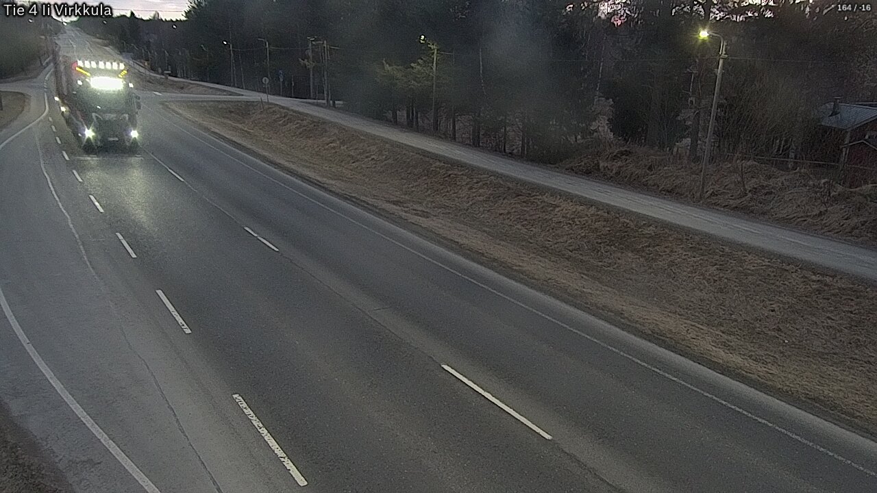 Weather Camera Image Road 4 Ii, Virkkula, Ii, Pohjois-Pohjanmaa