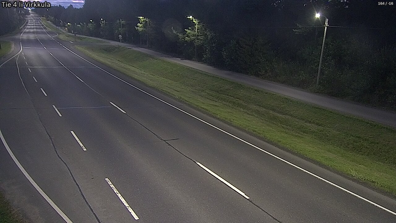 Weather Camera Image Väg 4 Ijo, Virkkula, Ii, Pohjois-Pohjanmaa