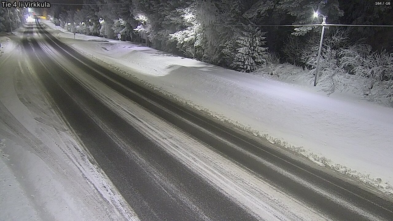 Weather Camera Image Road 4 Ii, Virkkula, Ii, Pohjois-Pohjanmaa