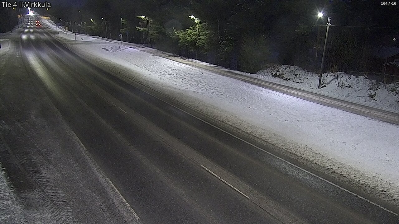 Weather Camera Image Road 4 Ii, Virkkula, Ii, Pohjois-Pohjanmaa