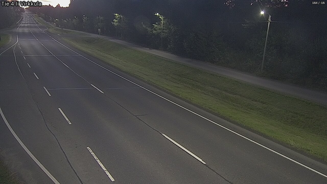 Weather Camera Image Väg 4 Ijo, Virkkula, Ii, Pohjois-Pohjanmaa