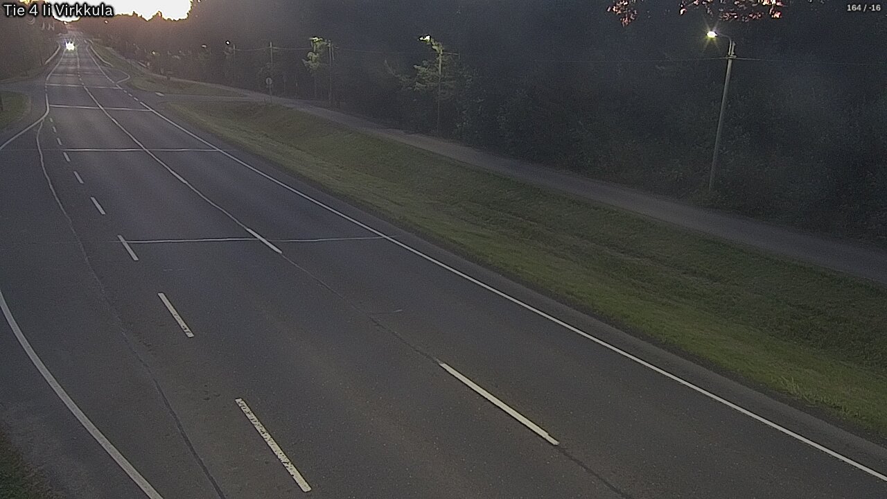 Weather Camera Image Väg 4 Ijo, Virkkula, Ii, Pohjois-Pohjanmaa