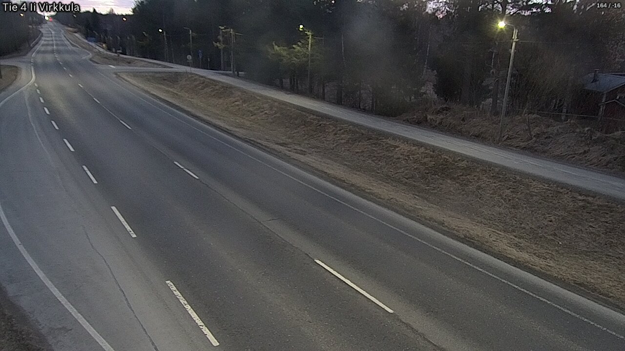 Weather Camera Image Road 4 Ii, Virkkula, Ii, Pohjois-Pohjanmaa