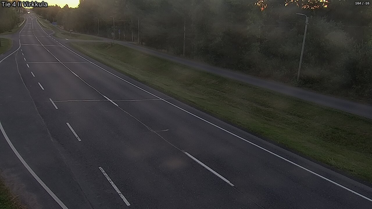 Weather Camera Image Väg 4 Ijo, Virkkula, Ii, Pohjois-Pohjanmaa
