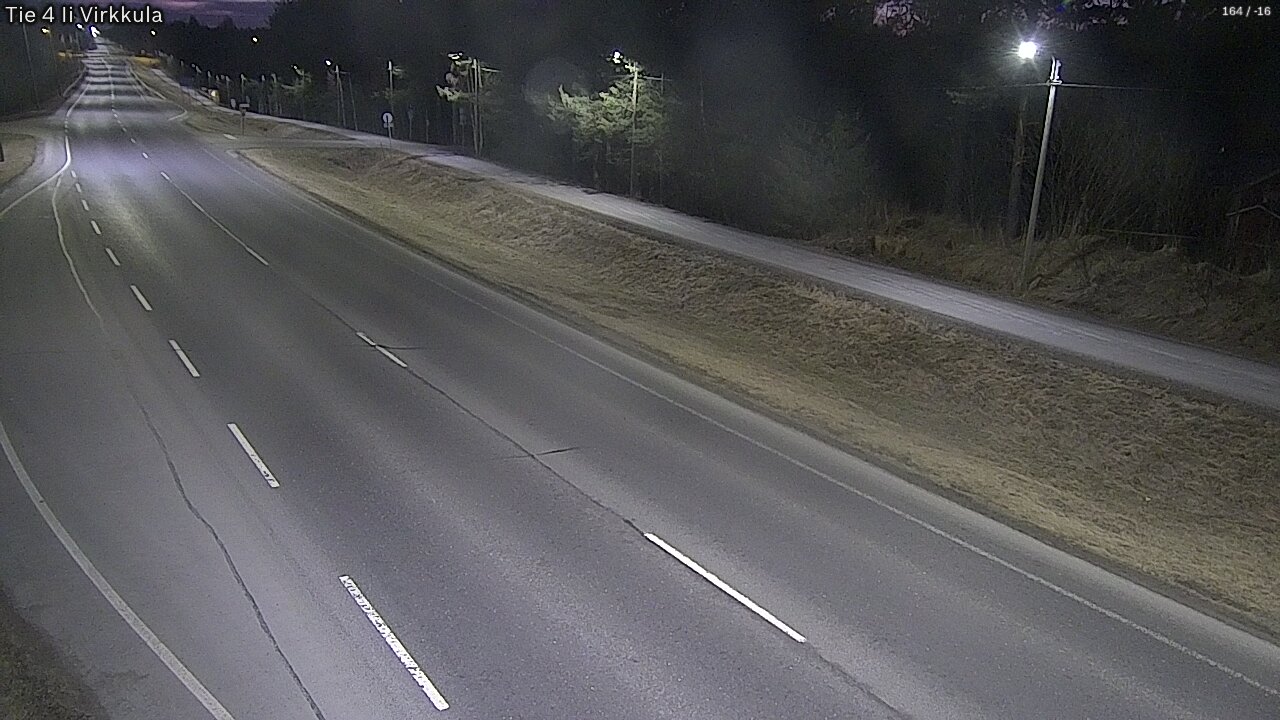Weather Camera Image Road 4 Ii, Virkkula, Ii, Pohjois-Pohjanmaa