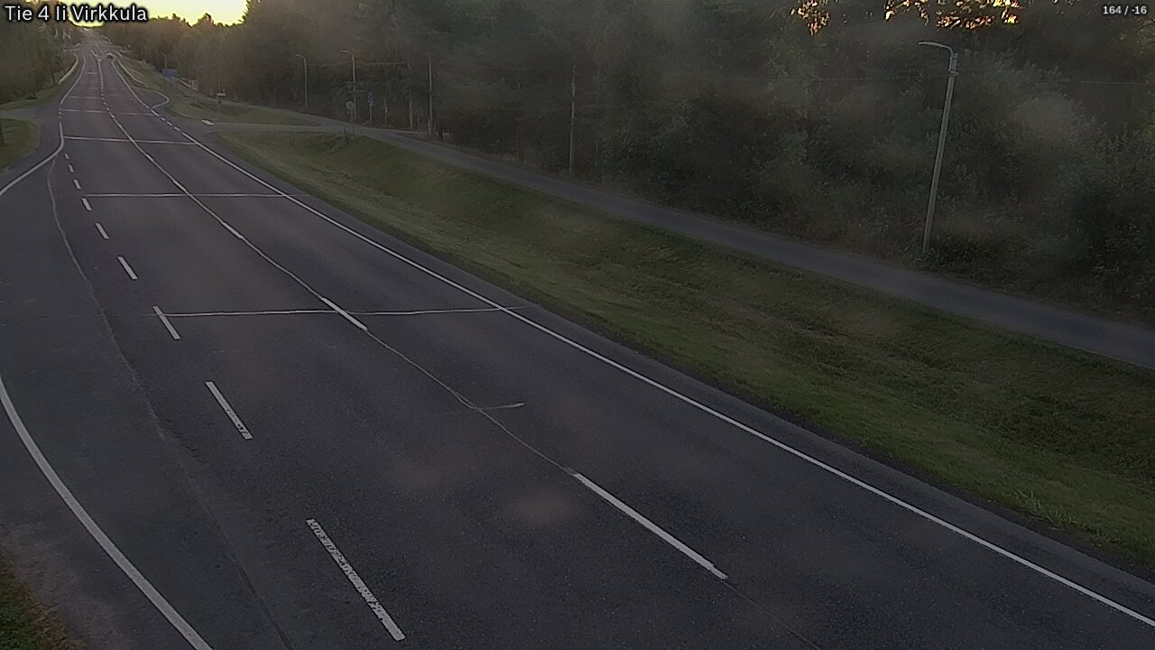 Weather Camera Image Väg 4 Ijo, Virkkula, Ii, Pohjois-Pohjanmaa