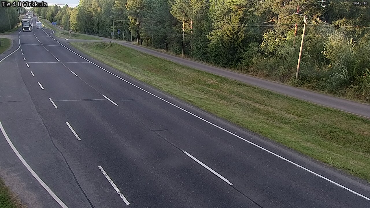Weather Camera Image Väg 4 Ijo, Virkkula, Ii, Pohjois-Pohjanmaa