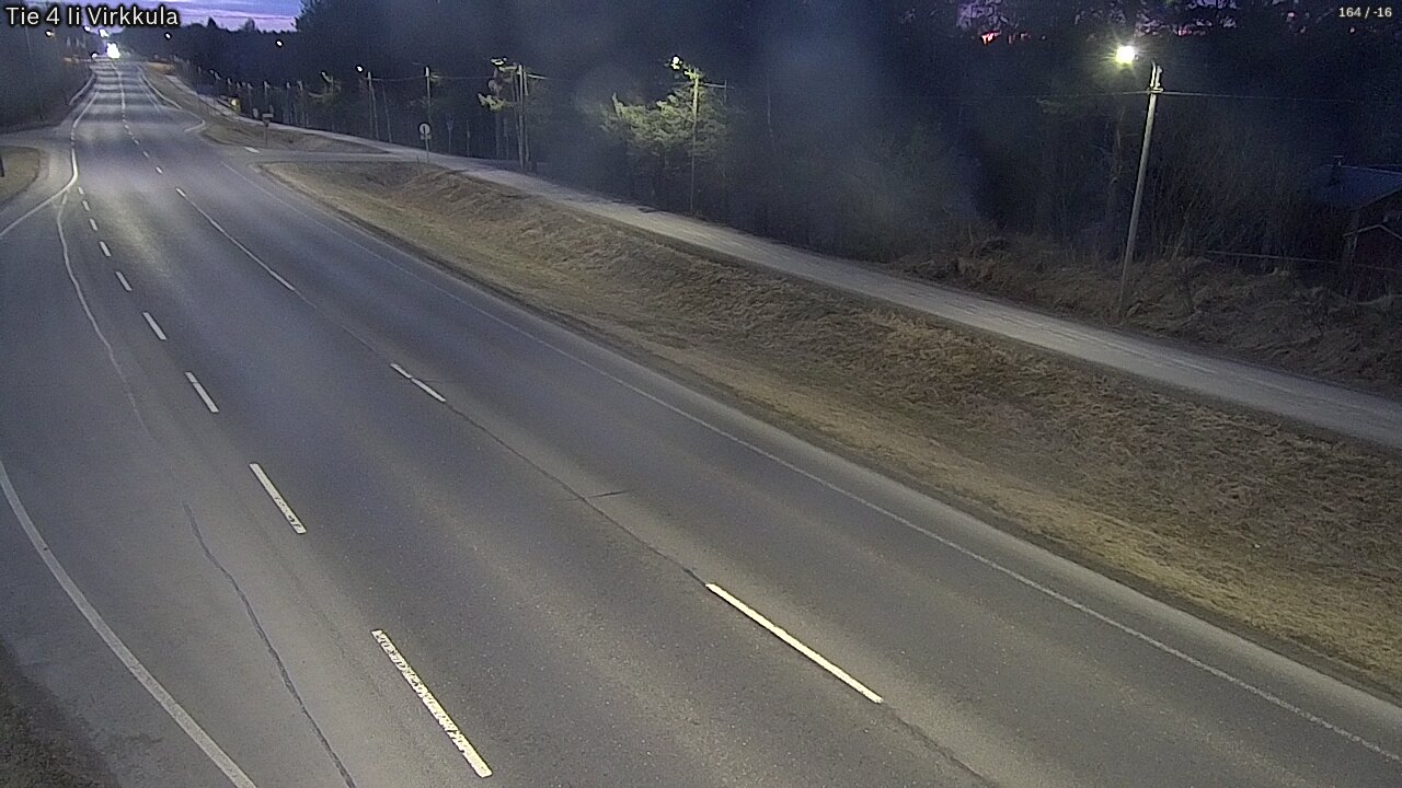 Weather Camera Image Road 4 Ii, Virkkula, Ii, Pohjois-Pohjanmaa