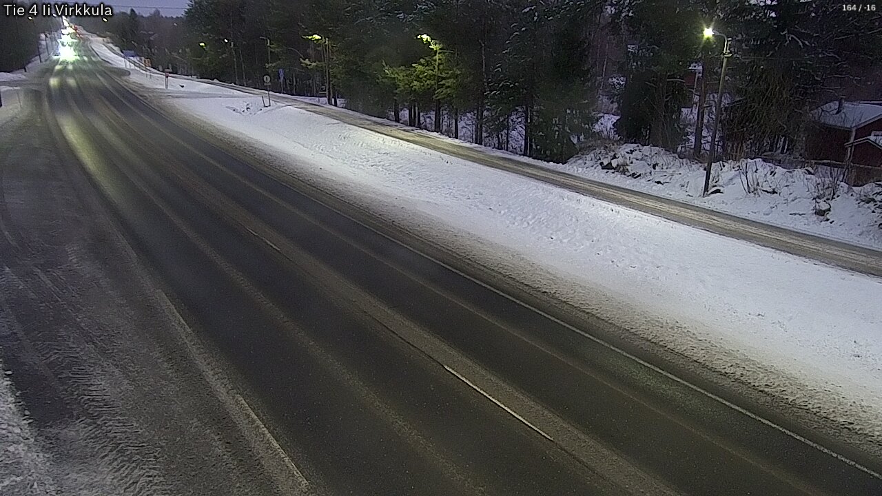 Weather Camera Image Road 4 Ii, Virkkula, Ii, Pohjois-Pohjanmaa