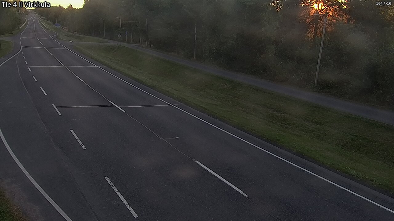 Weather Camera Image Väg 4 Ijo, Virkkula, Ii, Pohjois-Pohjanmaa