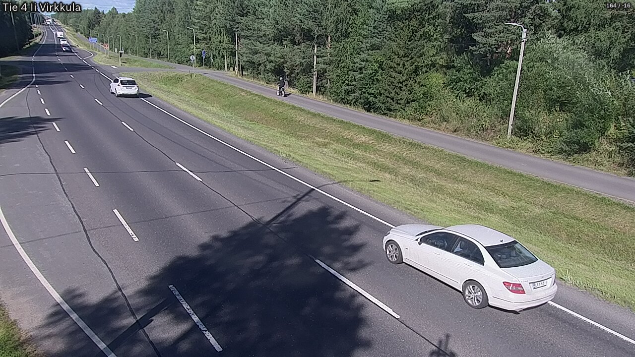 Weather Camera Image Väg 4 Ijo, Virkkula, Ii, Pohjois-Pohjanmaa