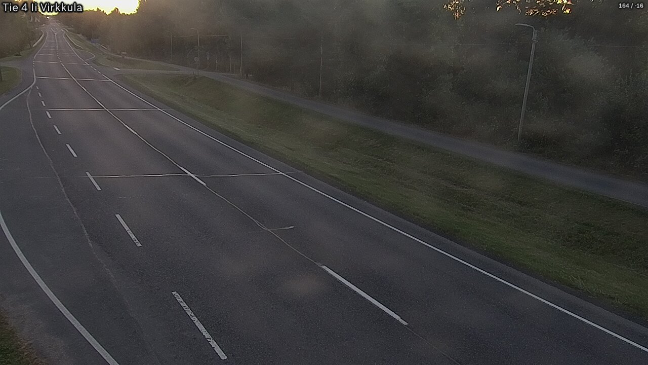 Weather Camera Image Väg 4 Ijo, Virkkula, Ii, Pohjois-Pohjanmaa