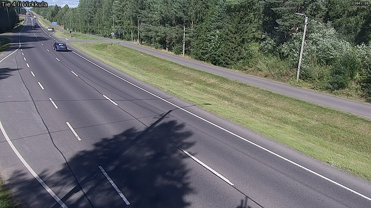 Weather Camera Image Väg 4 Ijo, Virkkula, Ii, Pohjois-Pohjanmaa